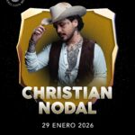 christian nodal palenque león 2026